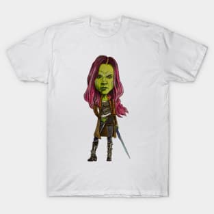 Gamora Caricature T-Shirt